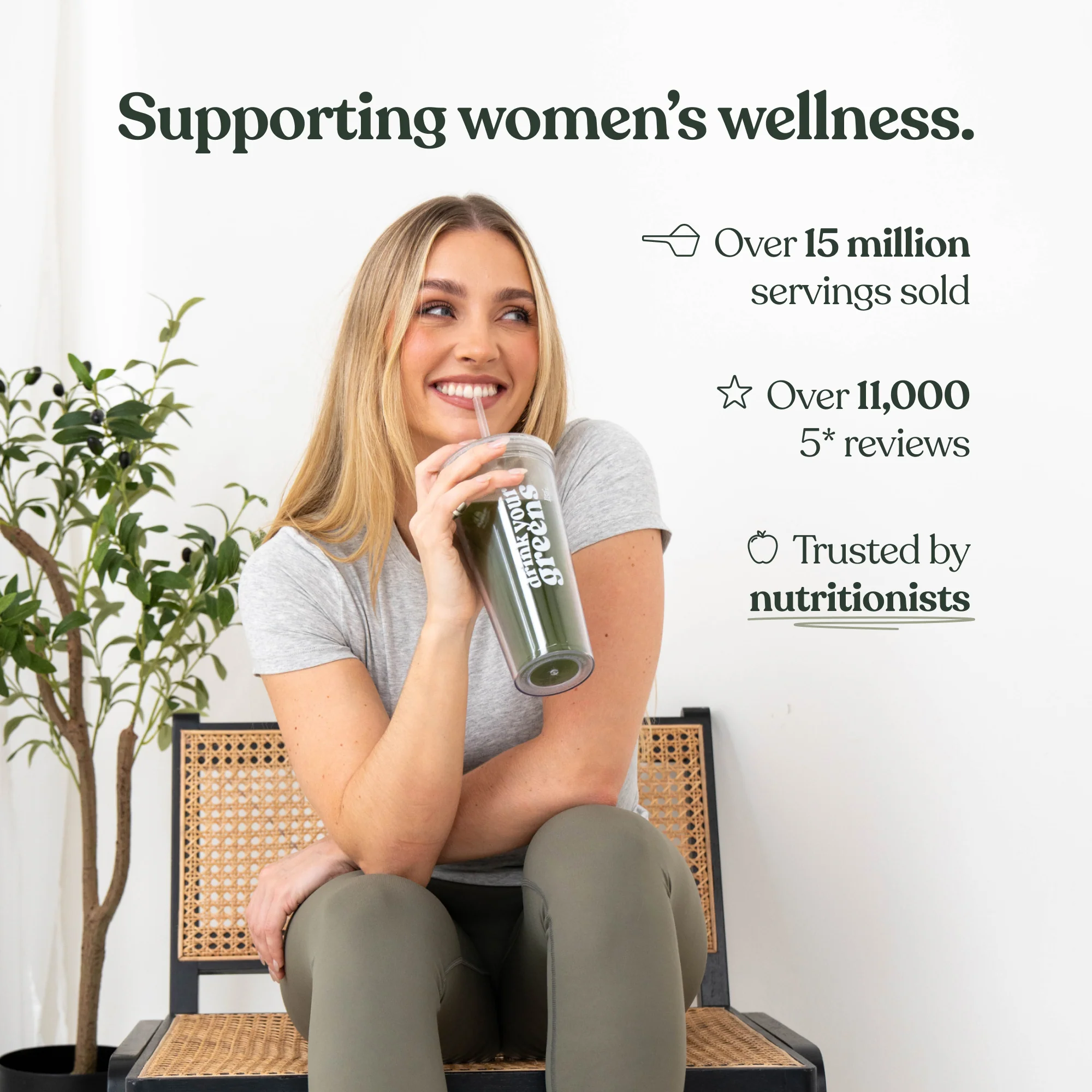 Free Soul Greens & Sip Cup - Image 4