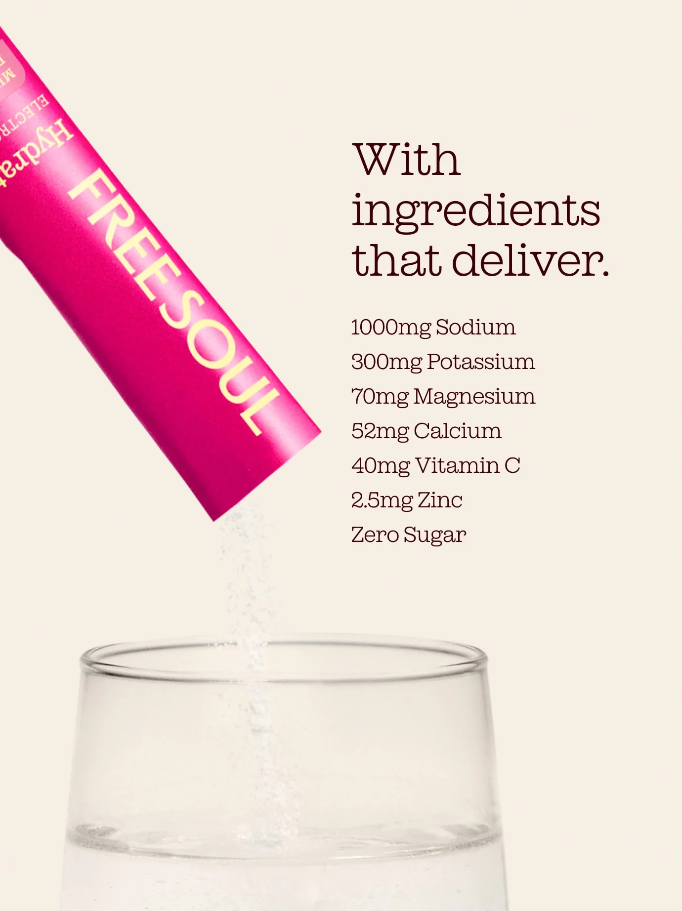 Free Soul Hydrate Electrolyte Powder - Image 6