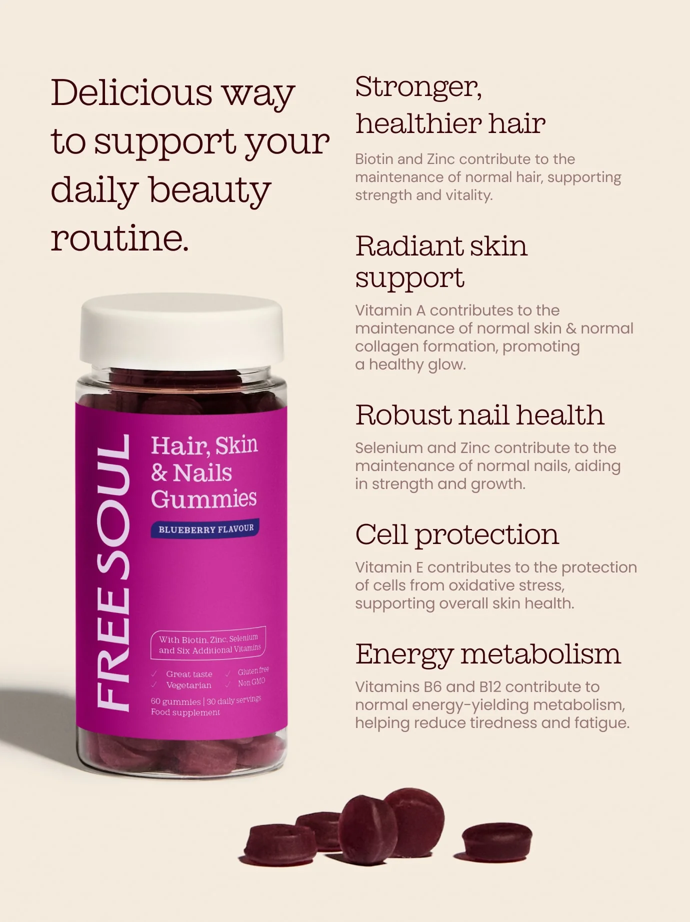 Hair, Skin & Nails Gummies - Image 4